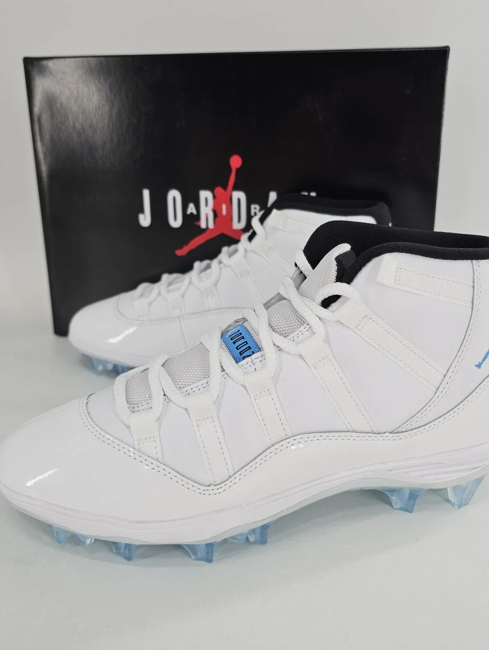 Jordan 11 Mid TD Football Cleats Legend Blue Men's